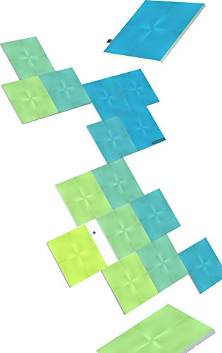 Nanoleaf Canvas Starter Kit, 17 LED RGBW Smarte...