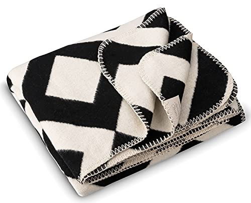 RIEMA® Kuscheldecke aus 100% Bio-Baumwolle -...