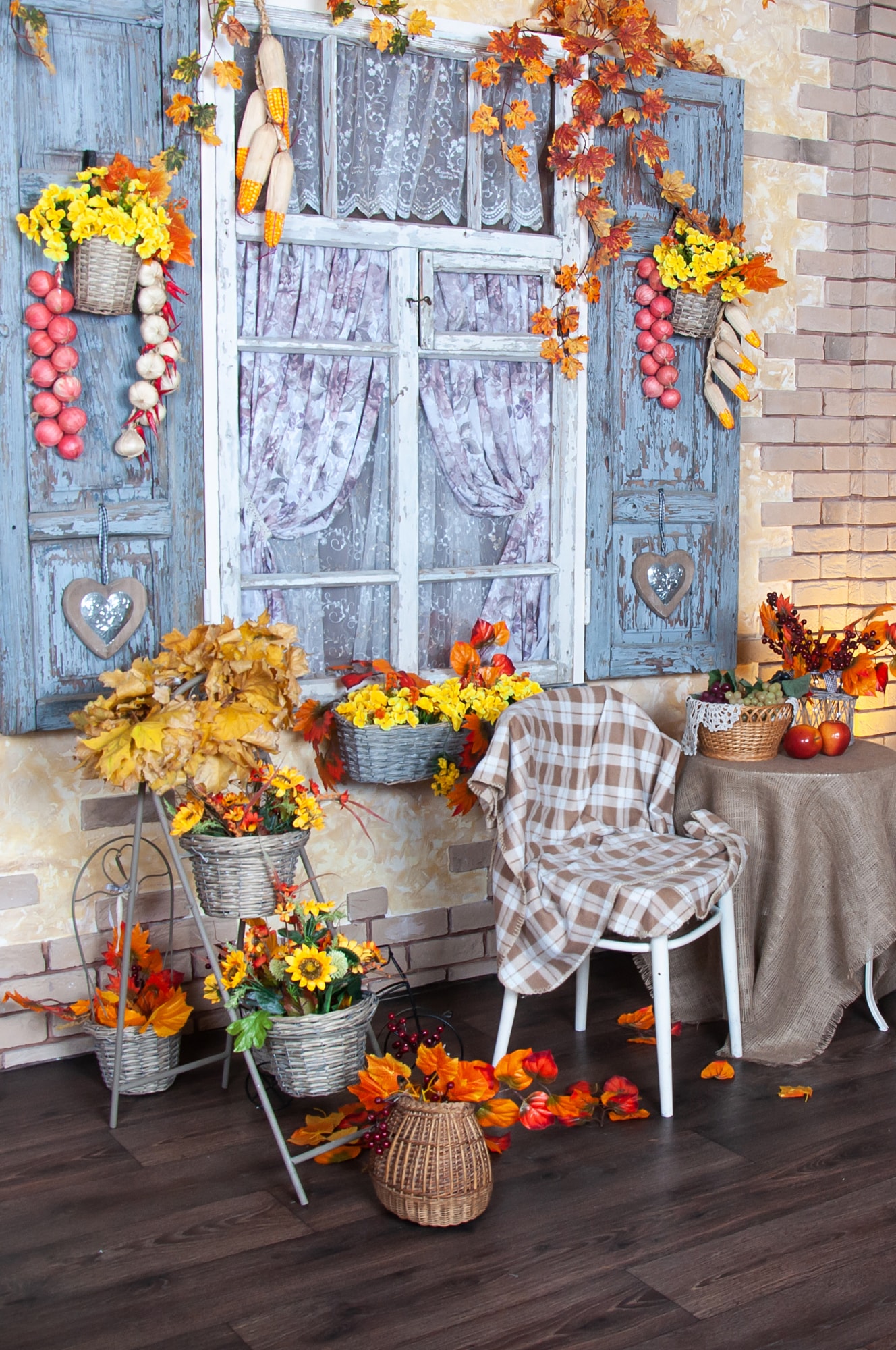Herbstdeko basteln für Fenster - immer im Trend mit 7ROOMZ