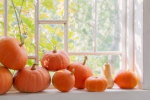 Herbstdeko basteln für Fenster Galerie 3