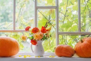 Herbstdeko basteln für Fenster Galerie 5