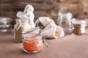 Gläser für Nachhaltigkeit in der Küche