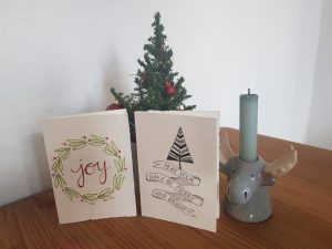 Weihnachtskarten DIY