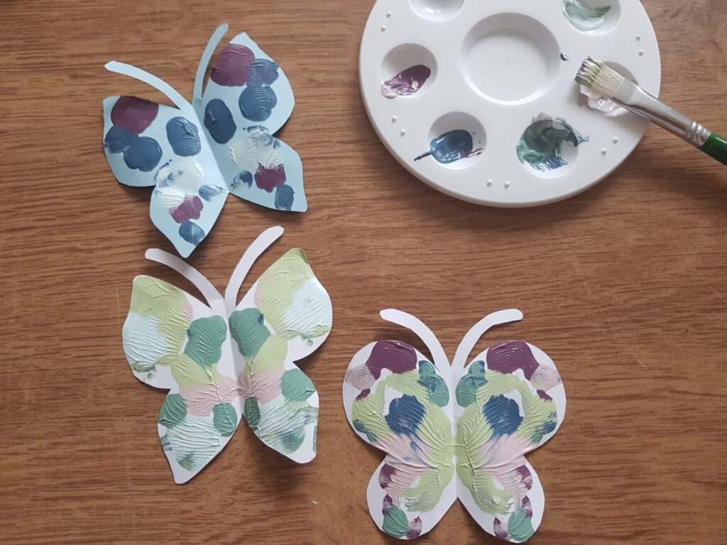 Oster DIY Schmetterlinge