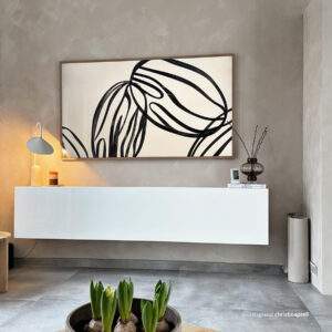 versteckter fernseher bild