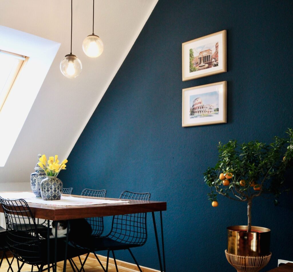 Interior Design - Welche Farbe passt zu blau?