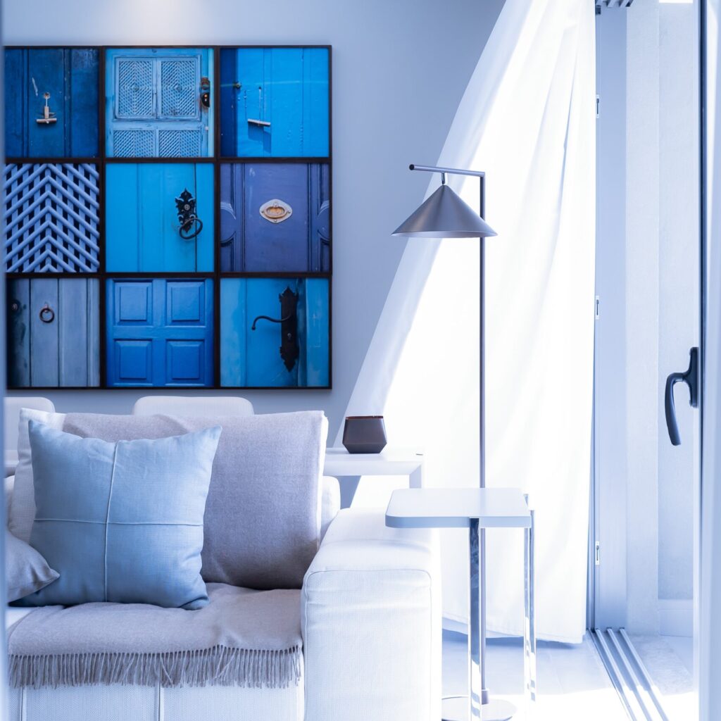 Interior Design - Welche Farbe passt zu blau?