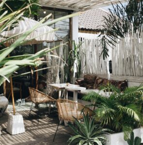 Ana Johnson und Ehemann Tim Johnson lieben den Boho-Style