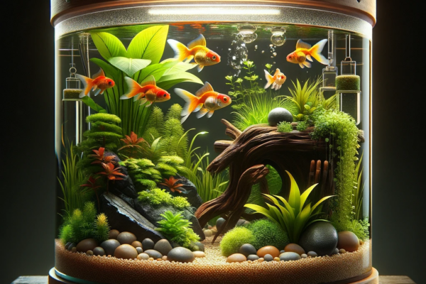 Aquatektur: Aquarium Design für Goldfische