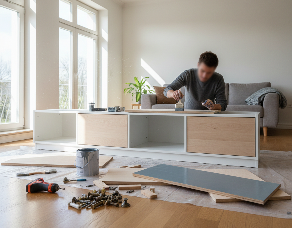 Kreative Umgestaltung von Ikea-Möbeln für individuelle Lösungen