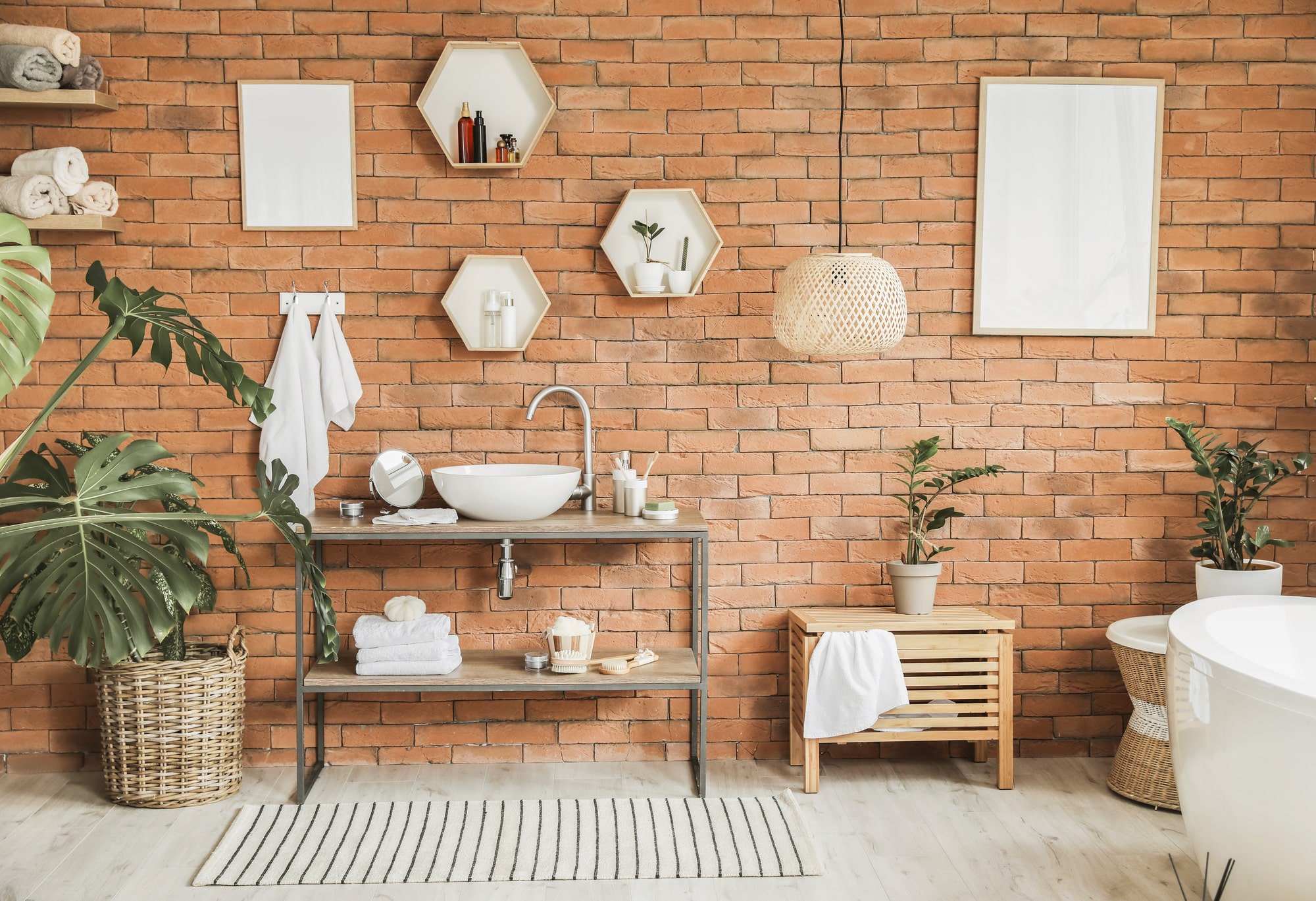 Badezimmer Tapete Vorschau